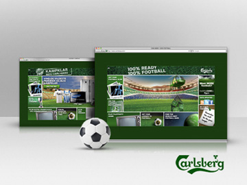 100% fodbold 100% Carlsberg